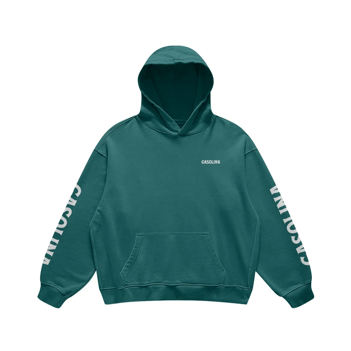 Bluish Green Hoodie