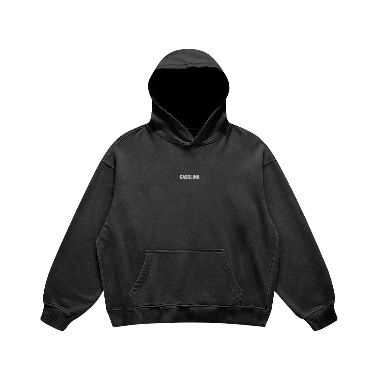 Faded Black Hoodie