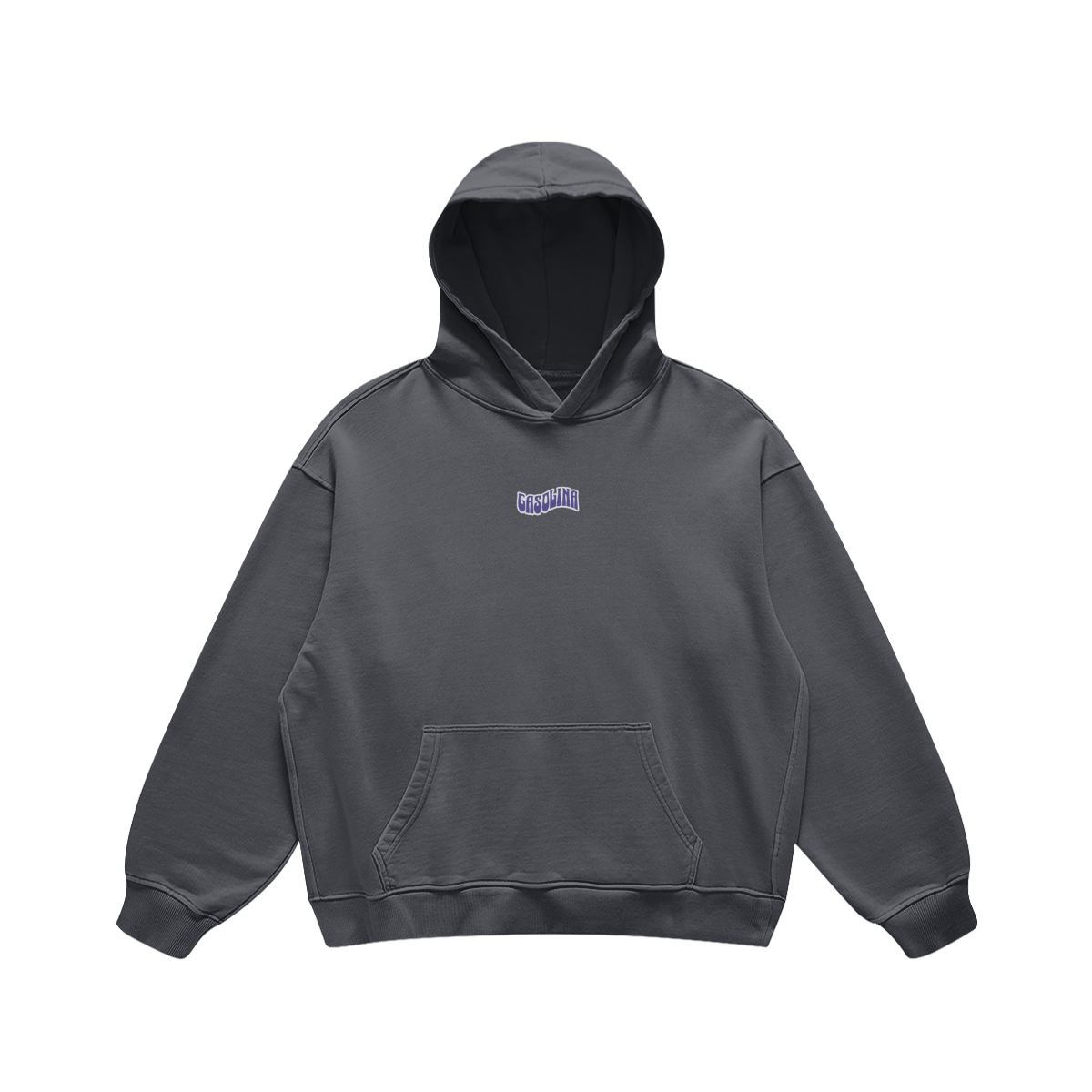 SUPERMOTO LIFE STYLE HOODIE CARBON GREY (OVERSIZED)