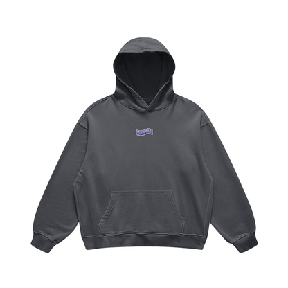 SUPERMOTO LIFE STYLE HOODIE CARBON GREY (OVERSIZED)