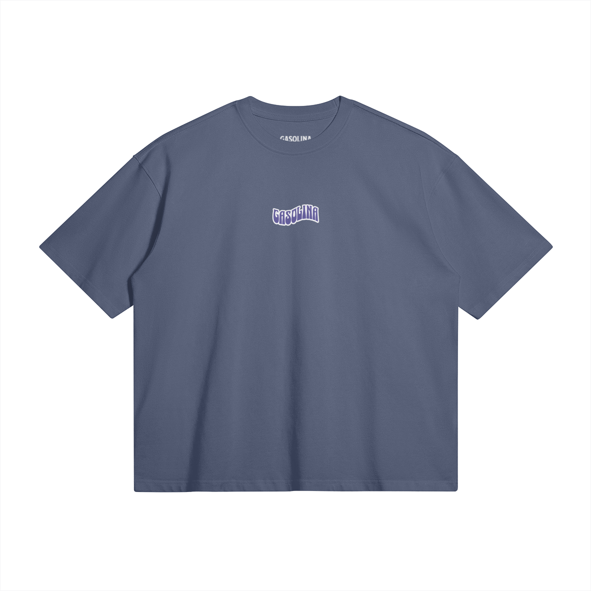 SUPERMOTO LIFE STYLE T SHIRT SLATE BLUE (OVERSIZED)