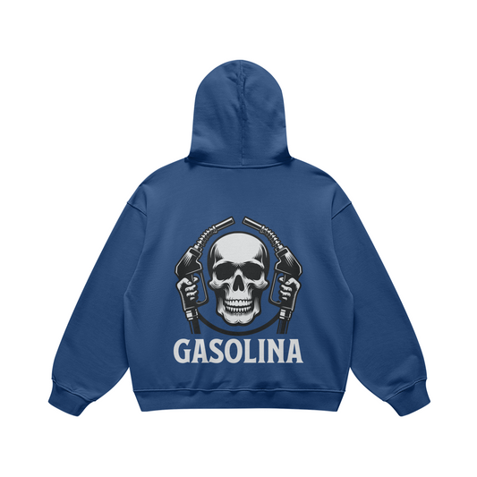 GASOLINA ORIGINAL HOODIE KASHMIR BLUE (OVERSIZED)