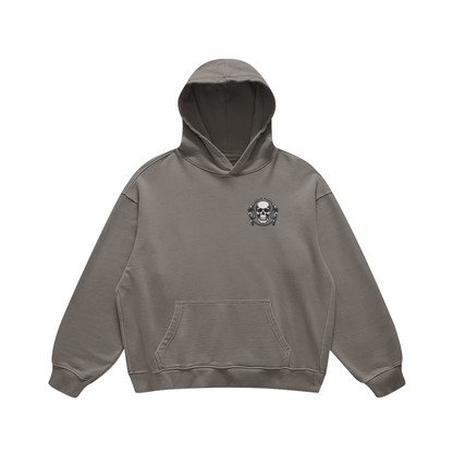 GASOLINA ORIGINAL HOODIE GREY (OVERSIZED)