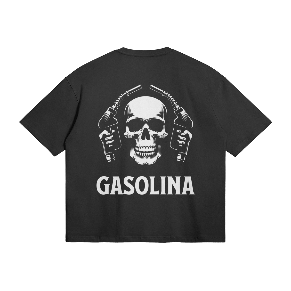 GASOLINA ORIGINAL T SHIRT FADED BLACK (OVERSIZED)