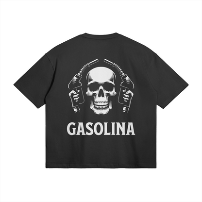 GASOLINA ORIGINAL T SHIRT FADED BLACK (OVERSIZED)