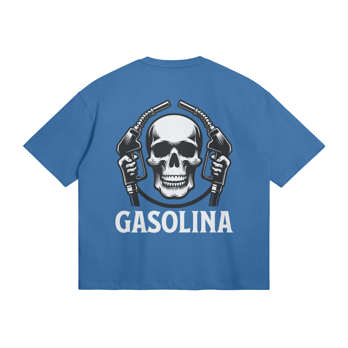 GASOLINA ORIGINAL T SHIRT DUSTY BLUE (OVERSIZED)