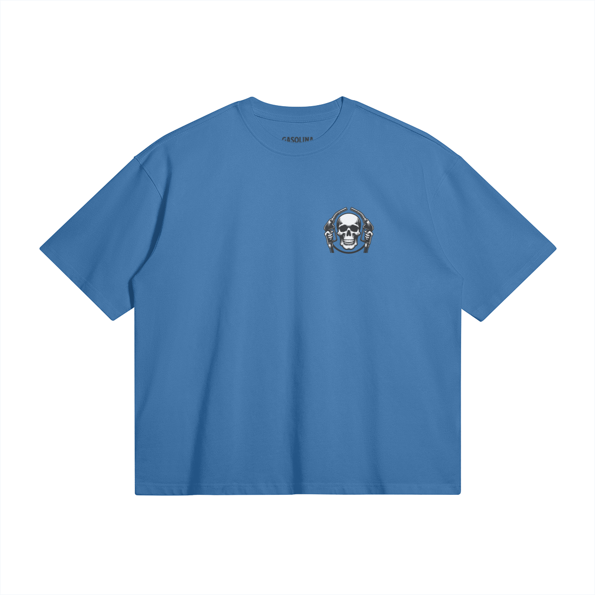 GASOLINA ORIGINAL T SHIRT DUSTY BLUE (OVERSIZED)